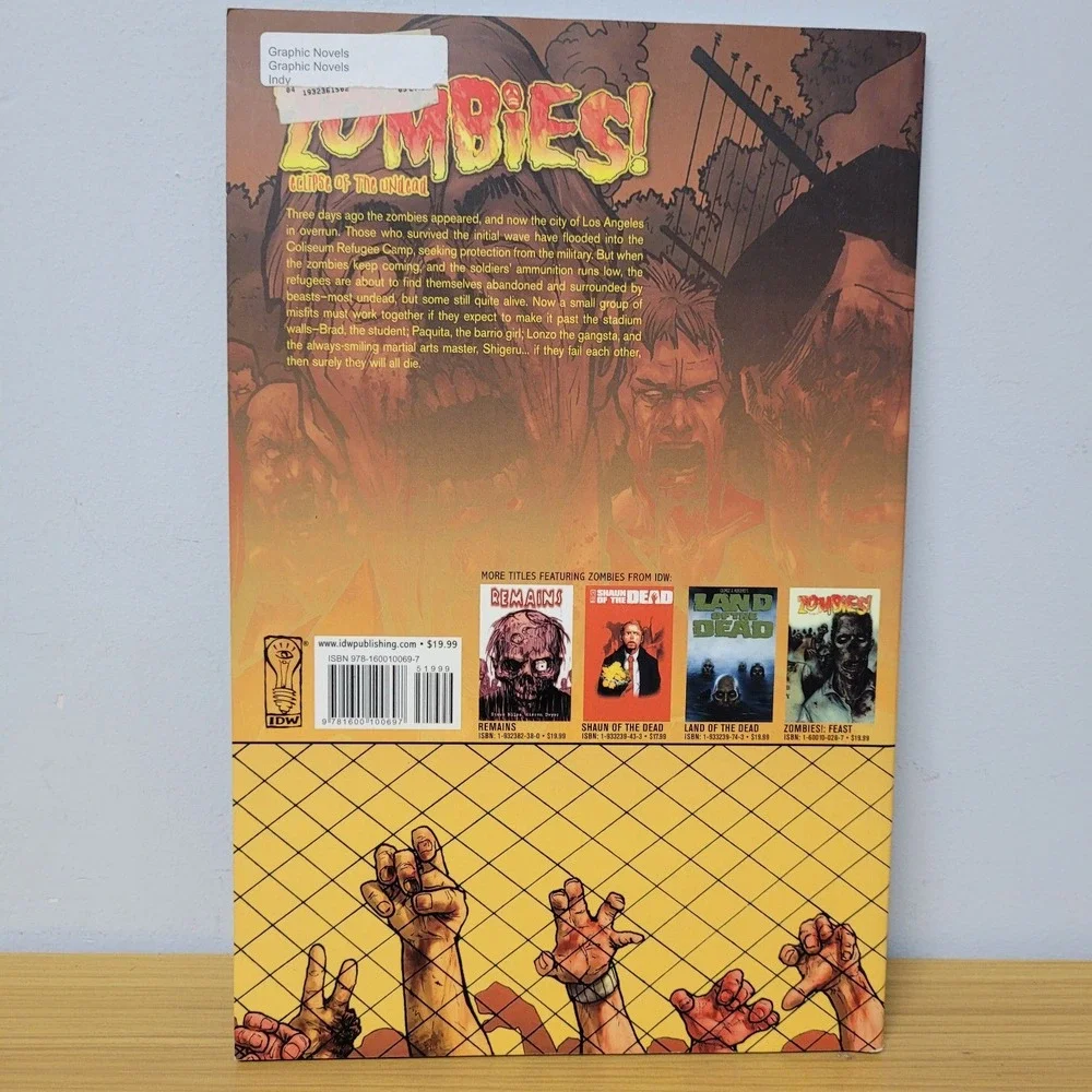 Zombies! Eclipse of the Undead El Torres Yair Herrera 2007 Paperback Book Comic